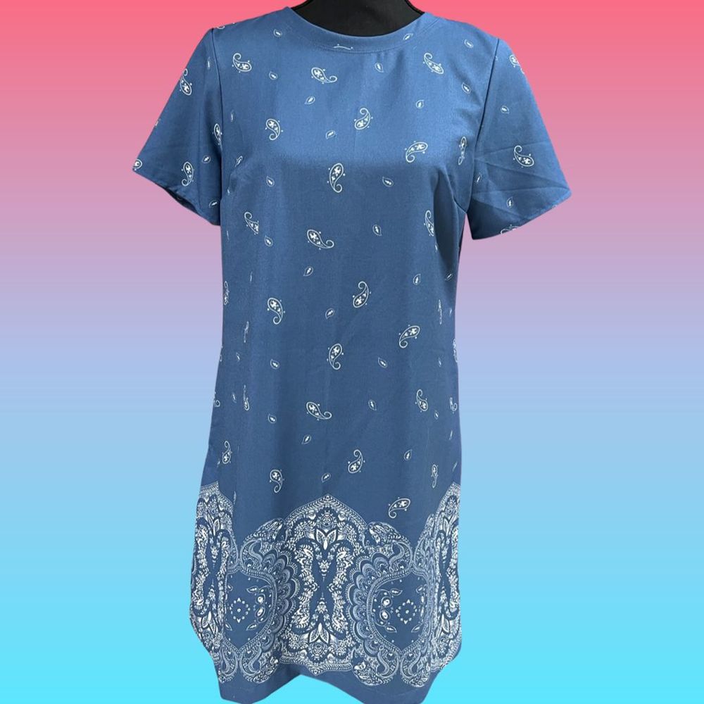 A&F PAISLEY SHIFT DRESS